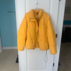 Oversized misguided puffer coat